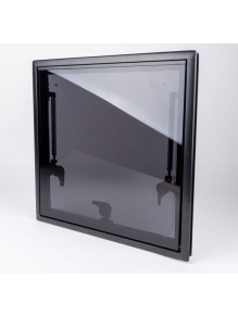 Okno uchylne z szyba akrylową RW Style 900x450 mm - Carbest