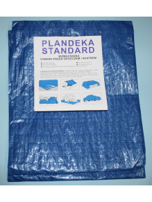 Plandeka uniwersalna niebieska 2x3