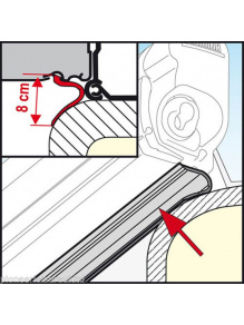 Uszczelka do markizy Rain Guard Lower 20 m - Fiamma