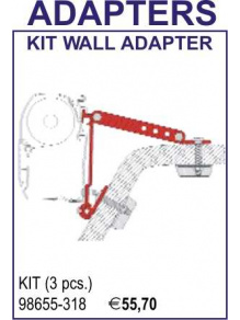 Adapter do markizy F45 Kit Wall Adapter - Fiamma