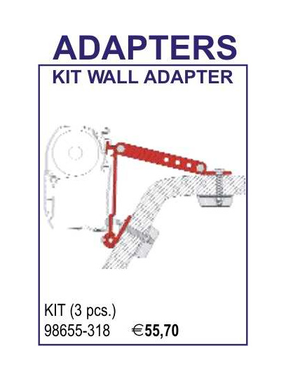 Adapter do markizy F45 Kit Wall Adapter - Fiamma