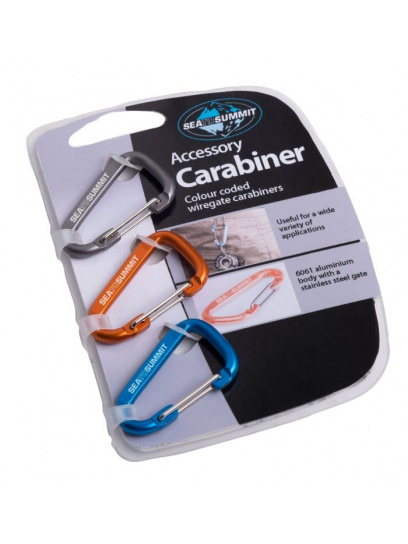 Karabinki Accessory Carabiner Set 3pcs - SeaToSummit