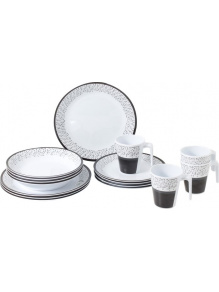 Zestaw obiadowy z melaminy Melamine Set Pralin - Brunner