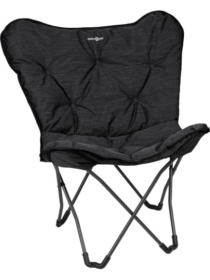 Krzesło składane Action Vivavita Lounger Black - Brunner