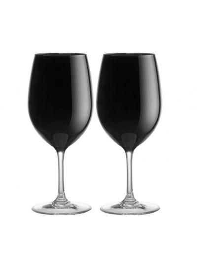 Kieliszki do wina Set Wineglass Thango Black 600 ml 2 szt. - Brunner