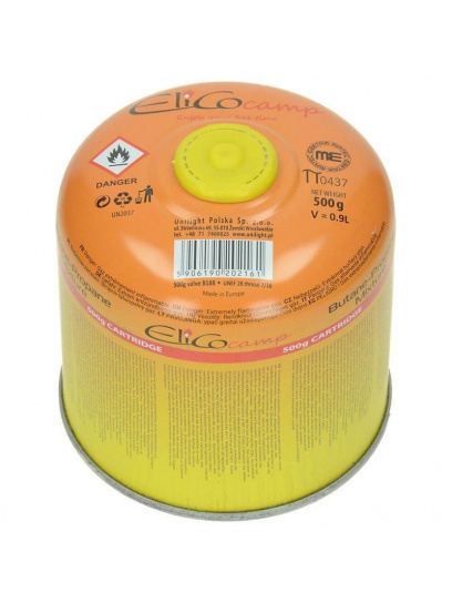 Kartusz, nabój gazowy z gwintem ElicoCamp 500 g - Elico